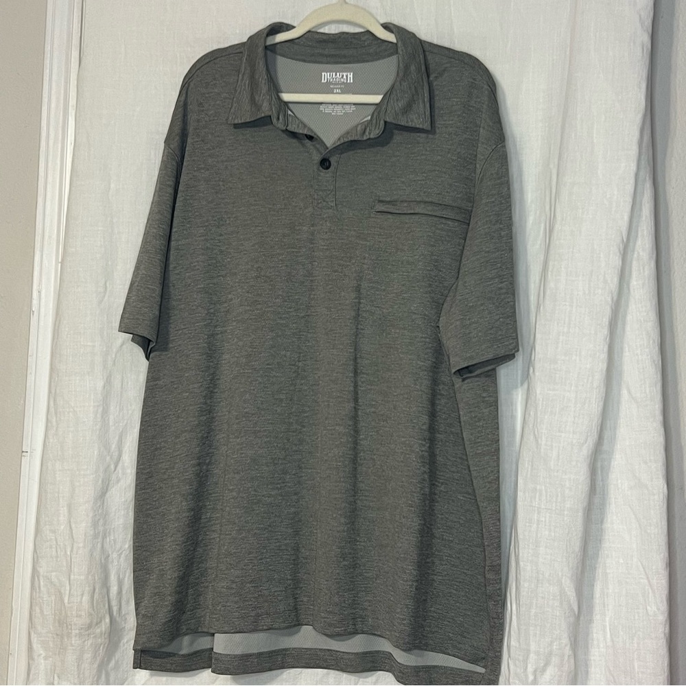 Duluth Trading LOT Polo/Short Sleeve Shirts Men's Size 2XL Relaxed Fit Gray - Picture 9 of 14